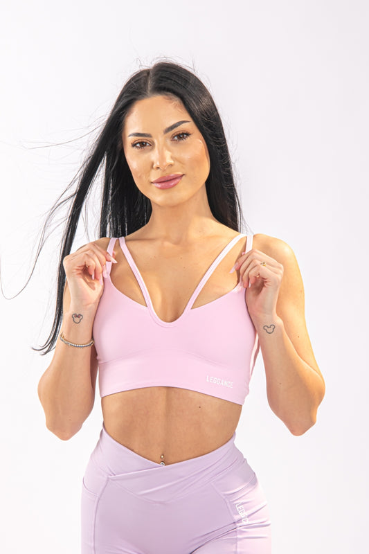 Soutien-gorge GraceFlow rose clair pour femme