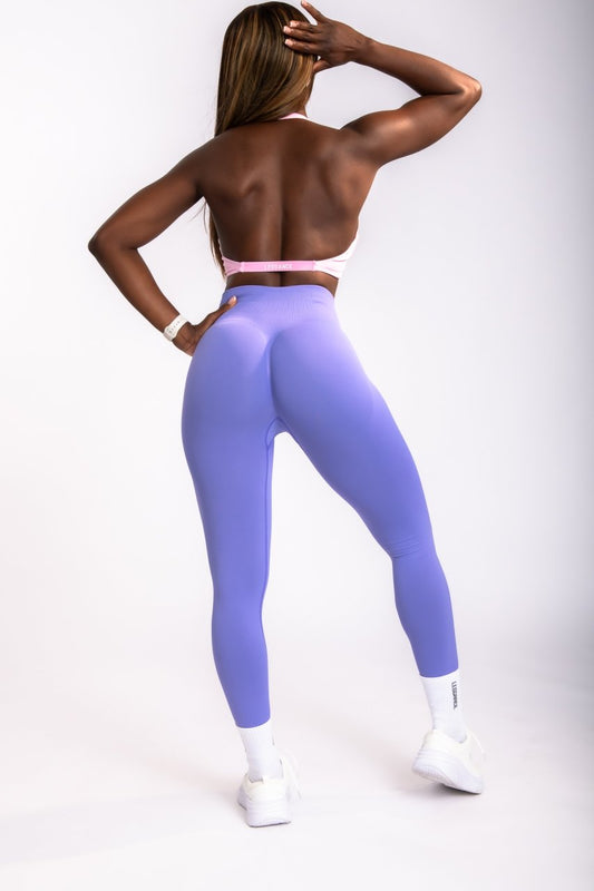 Définit les leggings longs violets