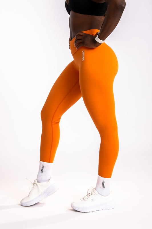 ContourBoost Blaze-Orange Leggings