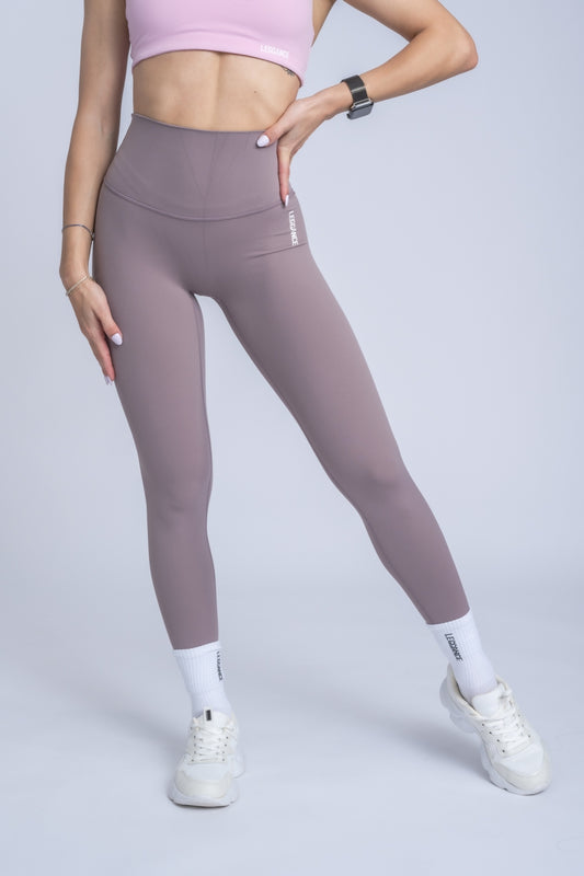 Legging rose Vénus en peau douce