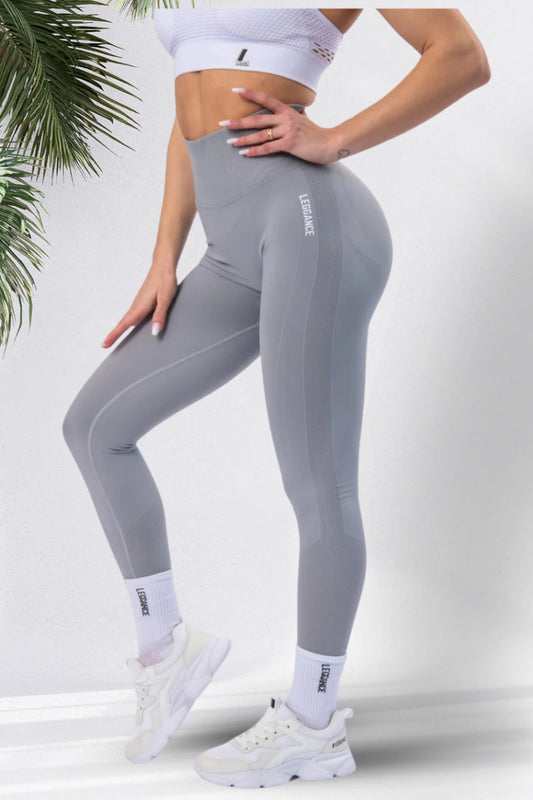 Leggings gris argenté StrongLine 