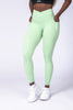 Legging taille en V vert menthe SculptMotion