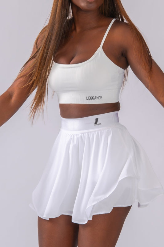 Jupe de sport blanche ALESSA